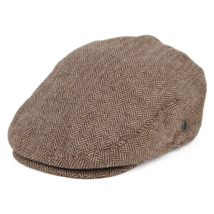 Black Crushable Wool Felt Wide Brim Fedora Hat