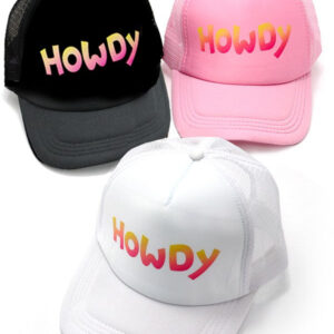HOWDY TRUCKER HAT CAP