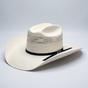 Tombstone Roper Vented Bangora Straw Cowboy Hat